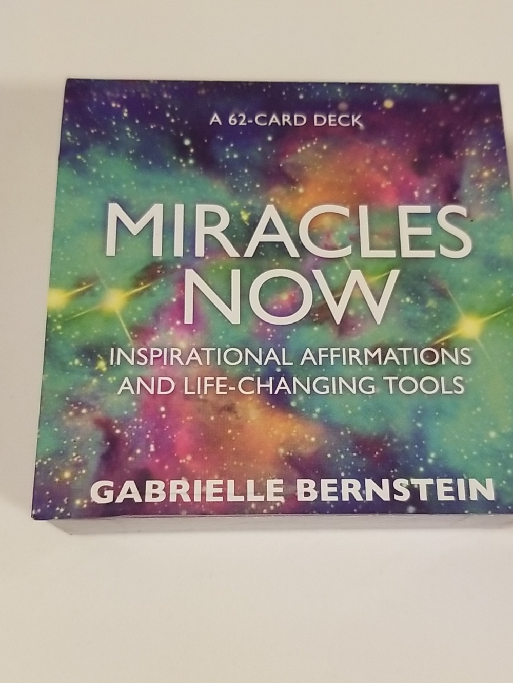 Miracles Now 62-Card Deck - Inspiration, Affirmations And Life Changing Tools